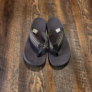 Chaco Womens Sandals Chillos Flip Sadie Sparrow Slip On Purple Thong Size 9